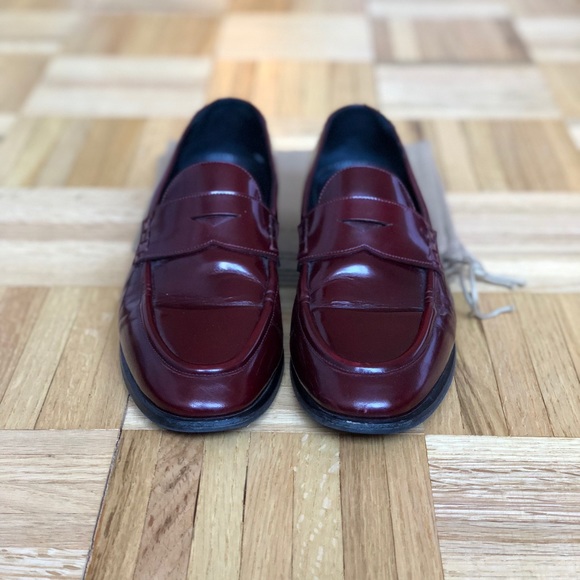 burberry penny loafers womens